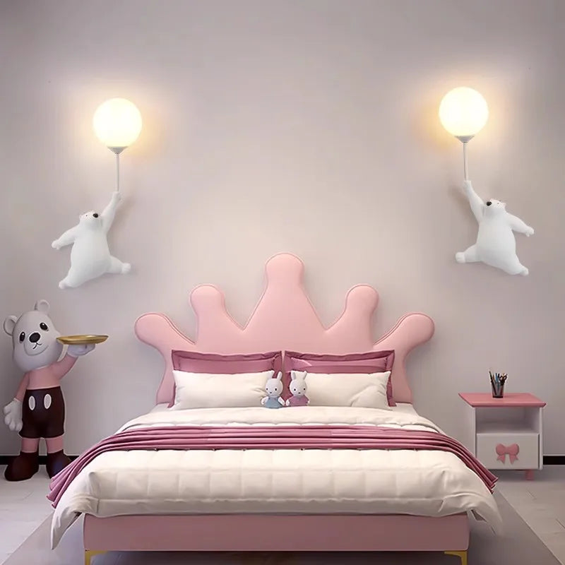 MagicBeam Wandlampe Kinderzimmer mit Cartoon-Motiven – Wandleuchte Innen für sanftes Licht und gemütliche Atmosphäre 2
