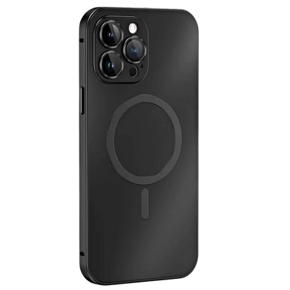 Magnetische Metallhülle für iPhone 14 Pro und iPhone 13 – Dünn, Elegant, Stoßfest, Kompatibel mit MagSafe 1
