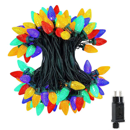 Märchenhafte Lichter | Luxuriöse Weihnachtsgirlande mit 8 Modi 5