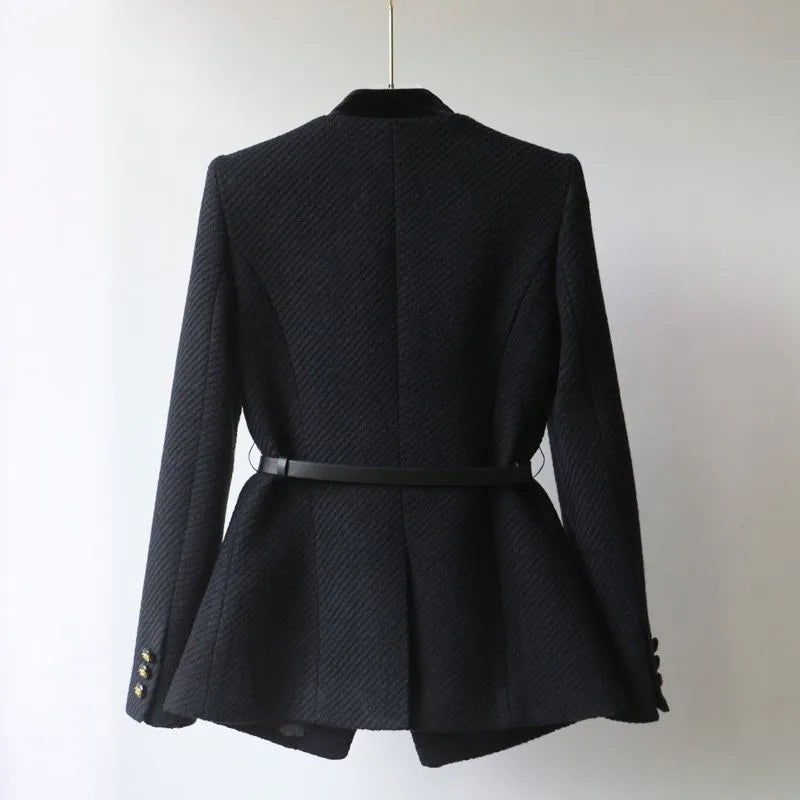 Marina | Zeitloser Damen Wollmantel – Mittellange Eleganz & Wärme 3