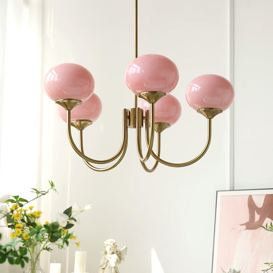 LuftBlüte Chic – Stylish Marshmallow Ceiling Light