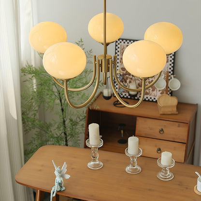 LuftBlüte Chic – Stylish Marshmallow Ceiling Light