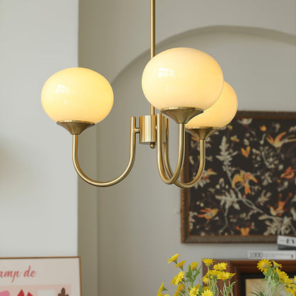 LuftBlüte Chic – Stylish Marshmallow Ceiling Light