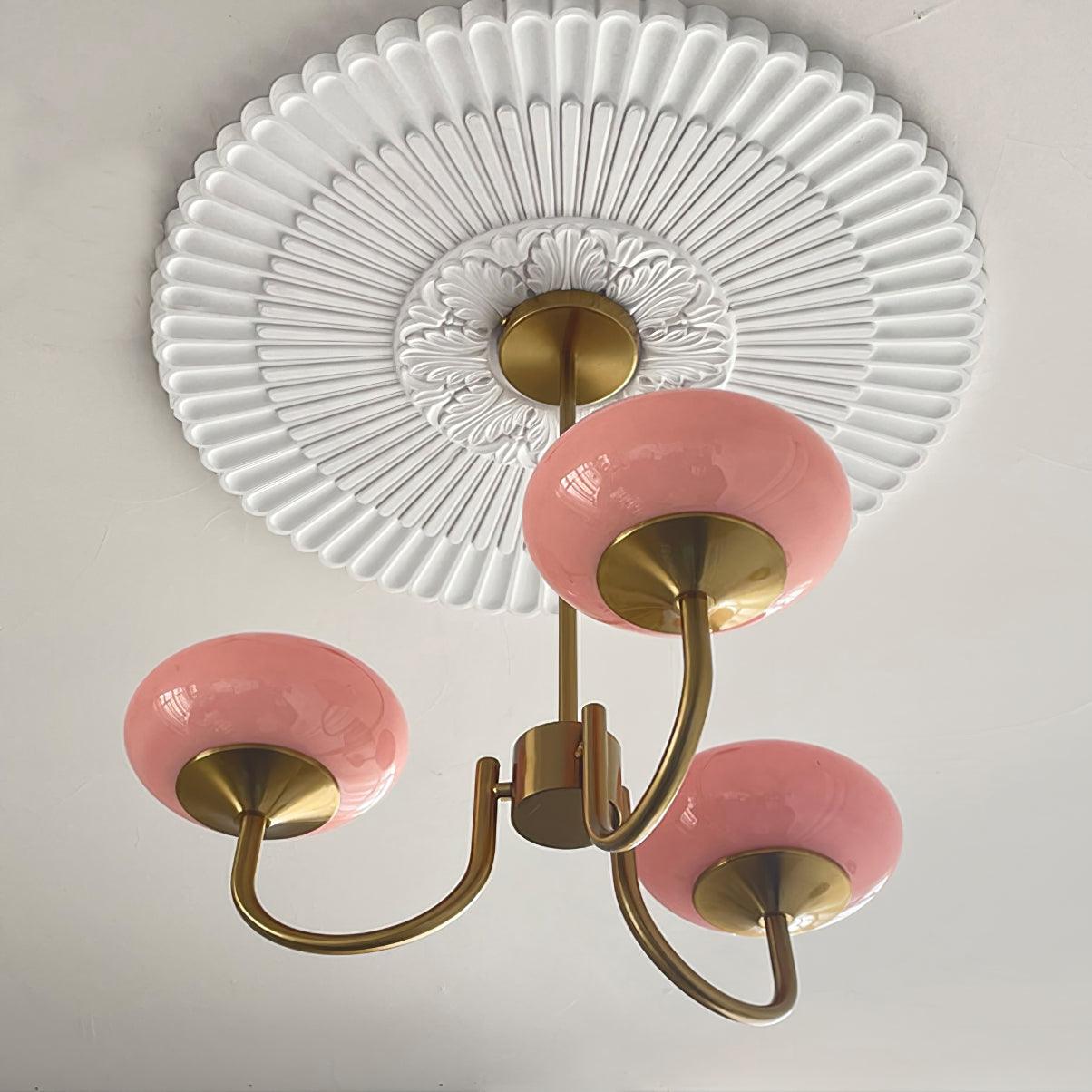 LuftBlüte Chic – Stylish Marshmallow Ceiling Light