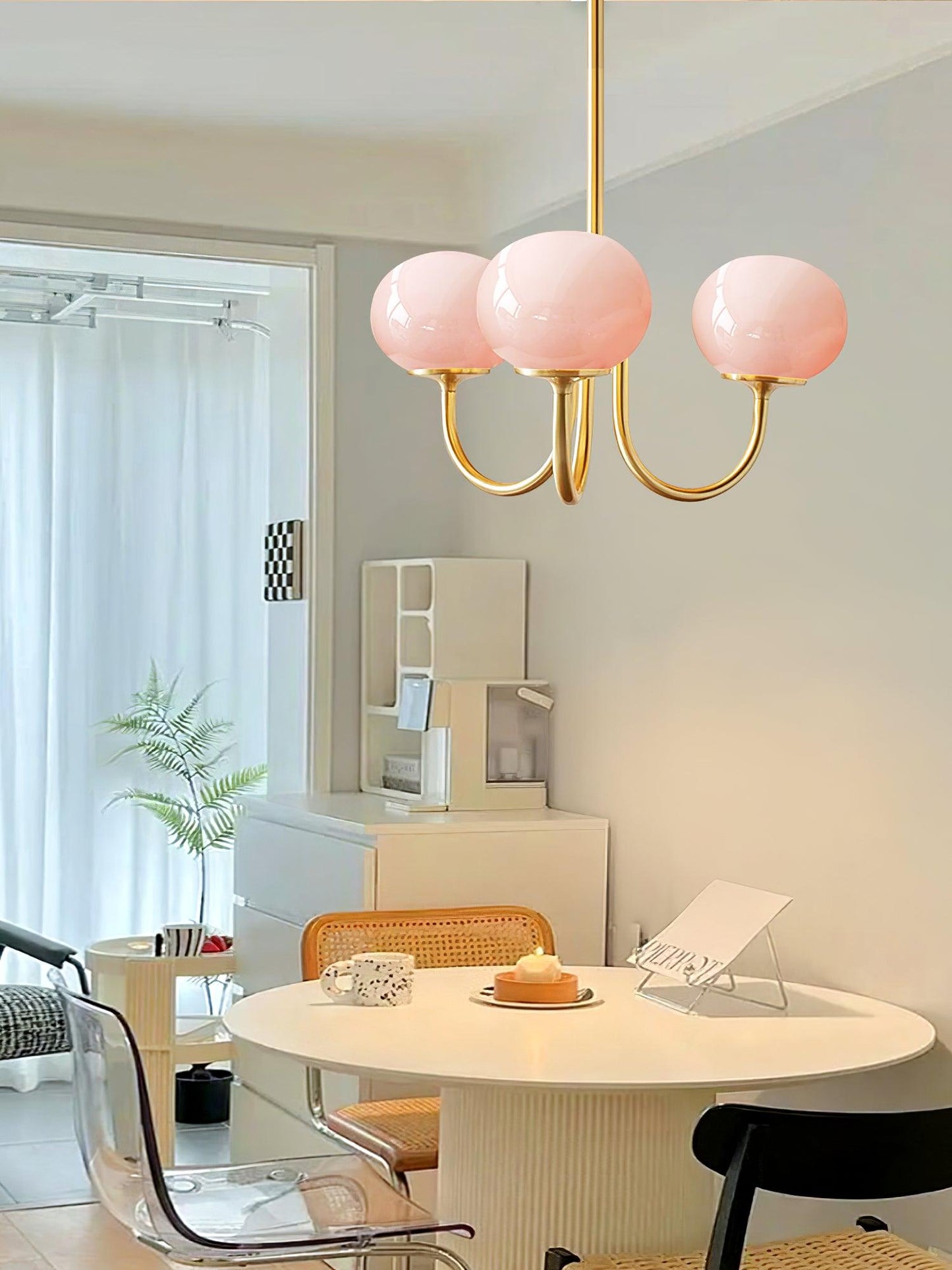 LuftBlüte Chic – Stylish Marshmallow Ceiling Light