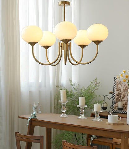 LuftBlüte Chic – Stylish Marshmallow Ceiling Light
