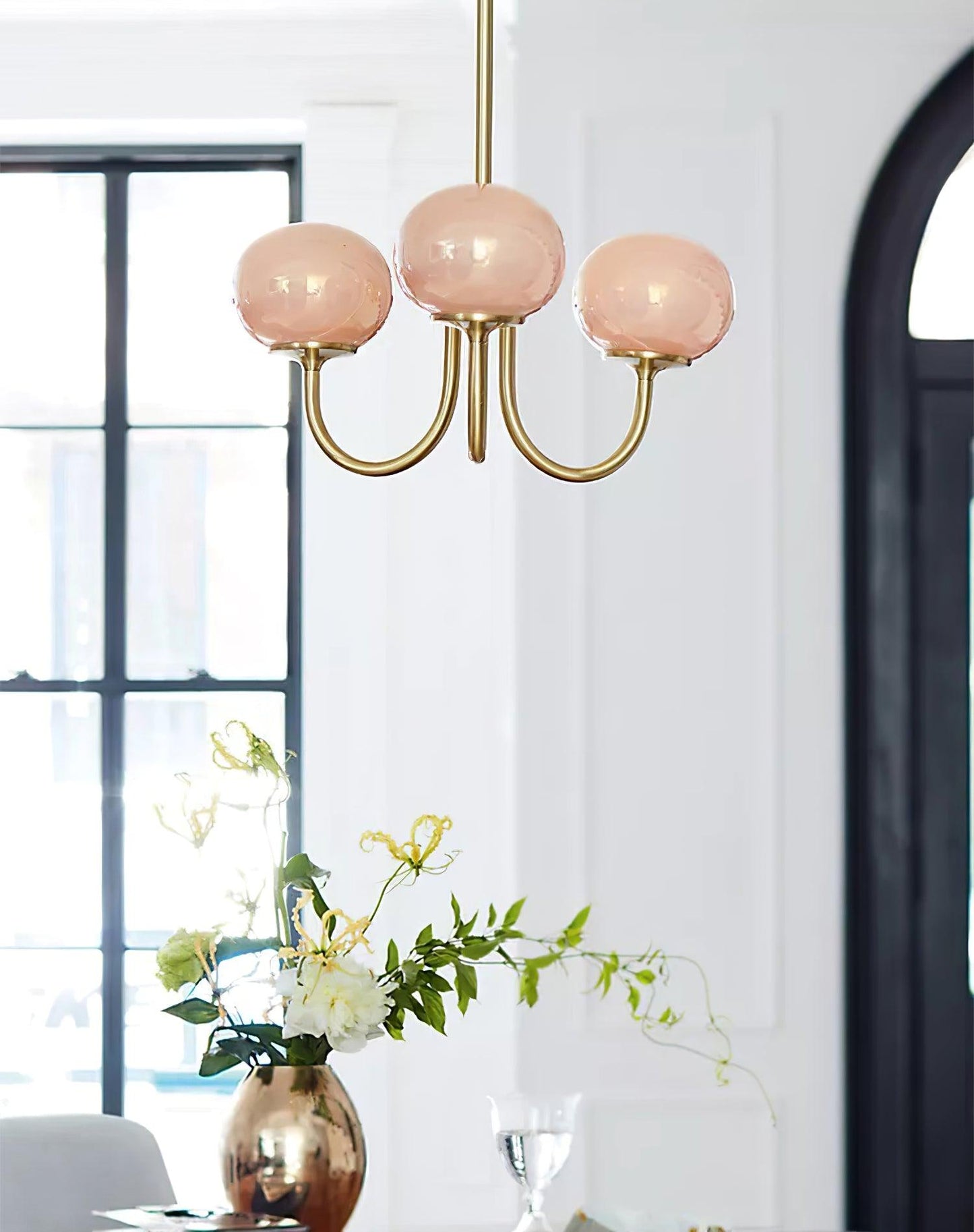 LuftBlüte Chic – Stylish Marshmallow Ceiling Light