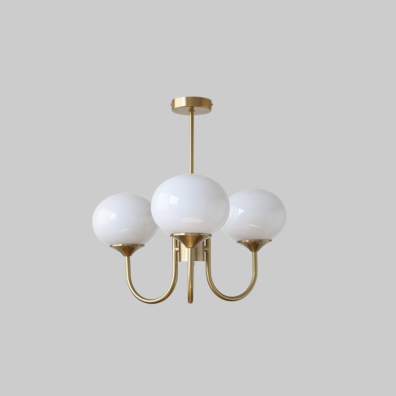 LuftBlüte Chic – Stylish Marshmallow Ceiling Light