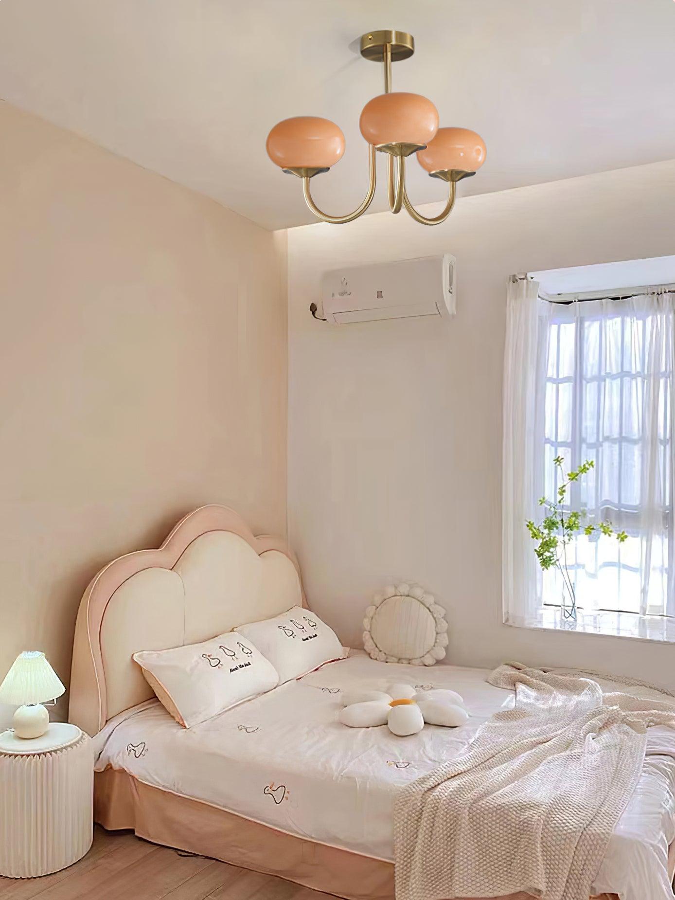 LuftBlüte Chic – Stylish Marshmallow Ceiling Light
