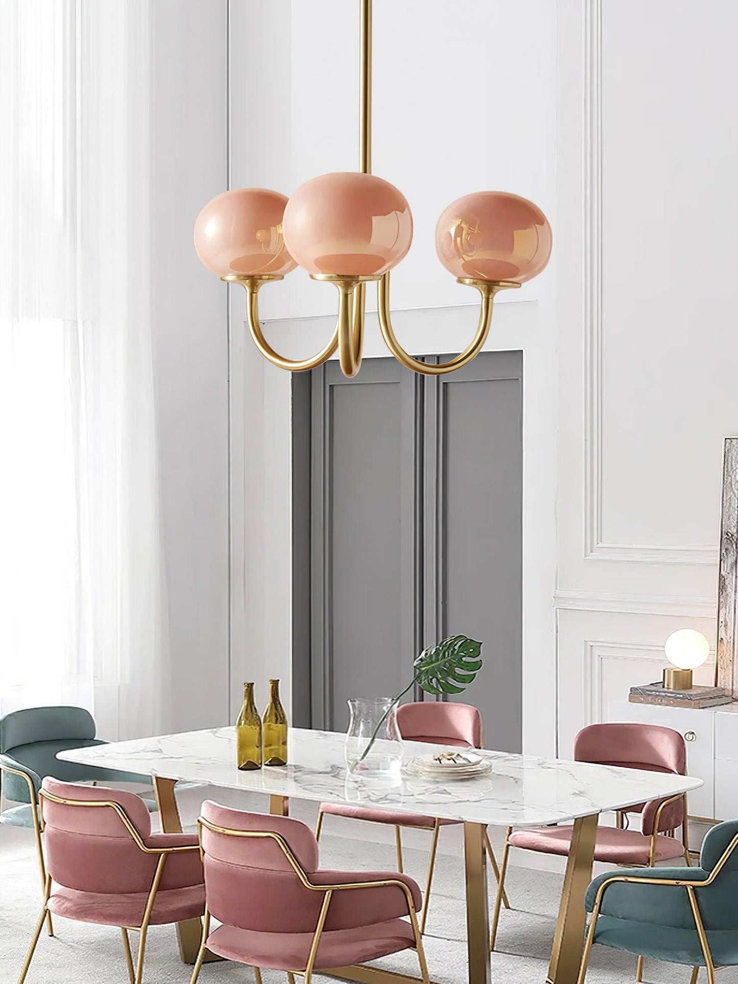 LuftBlüte Chic – Stylish Marshmallow Ceiling Light