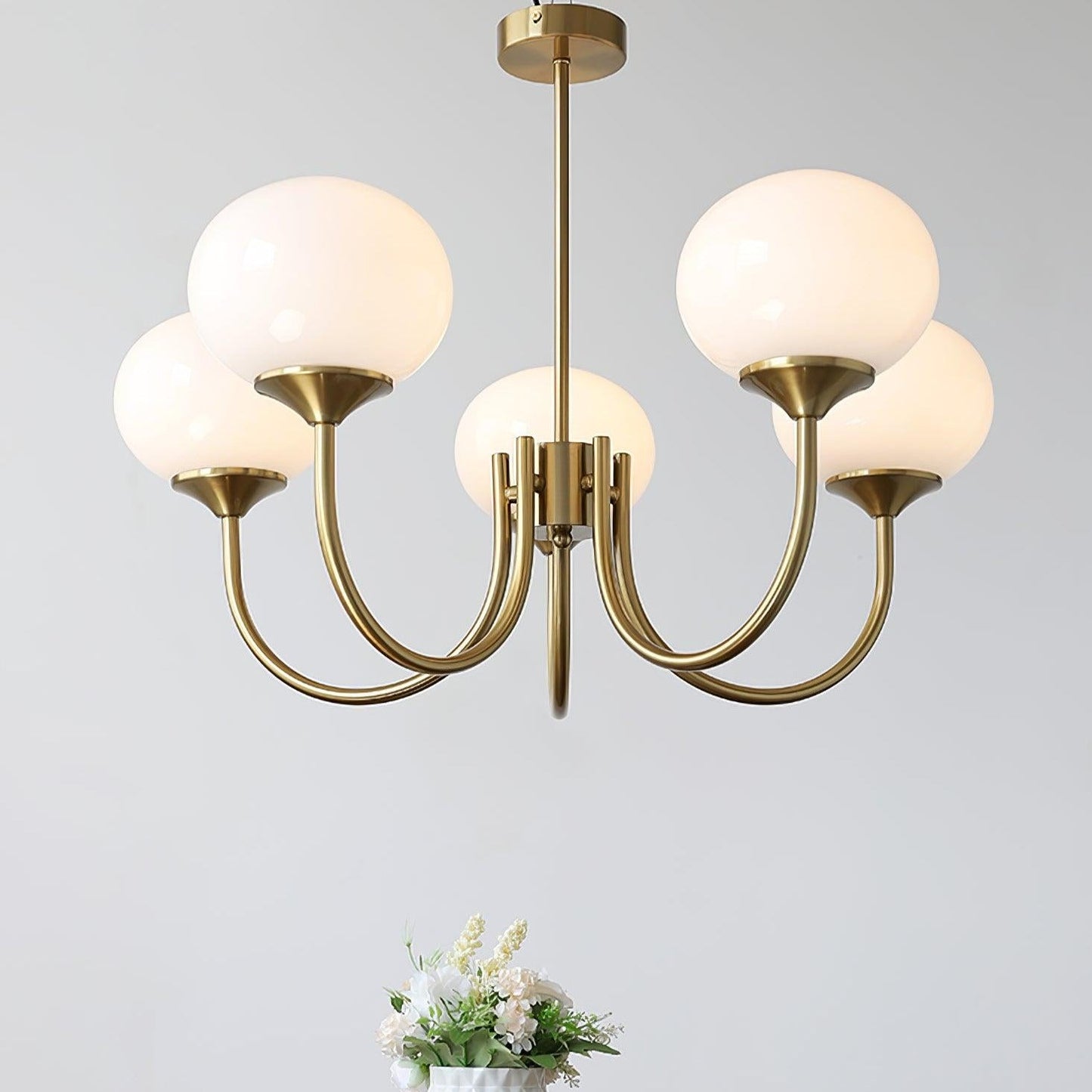 LuftBlüte Chic – Stylish Marshmallow Ceiling Light