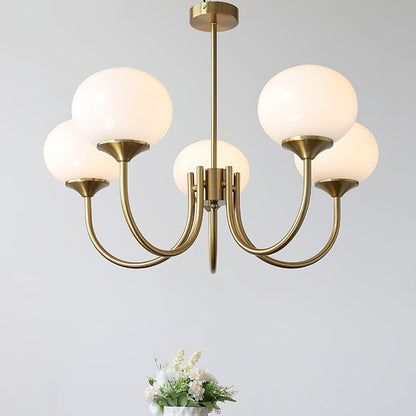LuftBlüte Chic – Stylish Marshmallow Ceiling Light