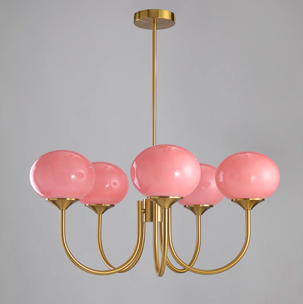 LuftBlüte Chic – Stylish Marshmallow Ceiling Light