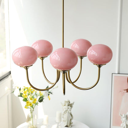 LuftBlüte Chic – Stylish Marshmallow Ceiling Light