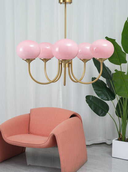 LuftBlüte Chic – Stylish Marshmallow Ceiling Light