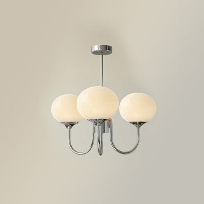 LuftBlüte Chic – Stylish Marshmallow Ceiling Light