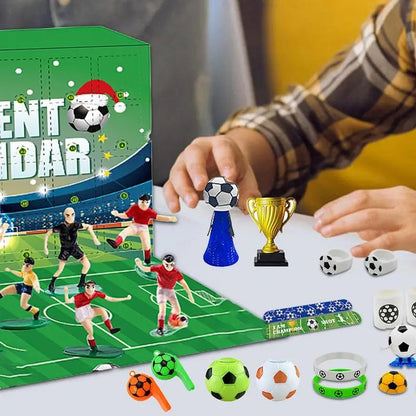 MatchBox – Adventskalender für Jungen und Mädchen mit Stadion-Bausatz 4