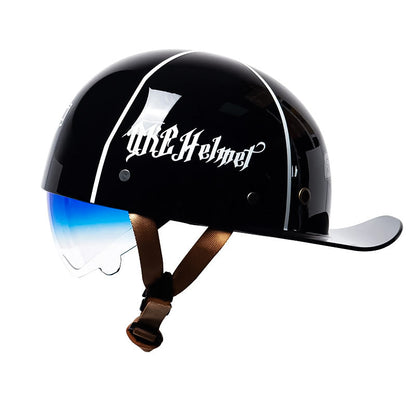 Men’s Motorcycle Helmet DOT Approved ABS Shell Lightweight 10