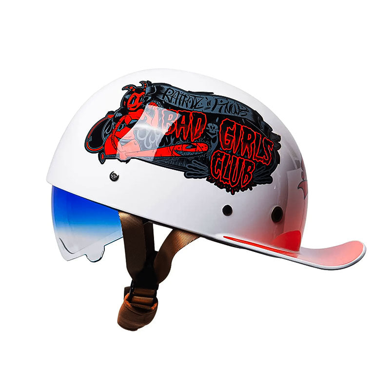 Men’s Motorcycle Helmet DOT Approved ABS Shell Lightweight 11