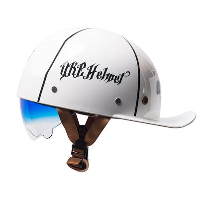 Men’s Motorcycle Helmet DOT Approved ABS Shell Lightweight 12