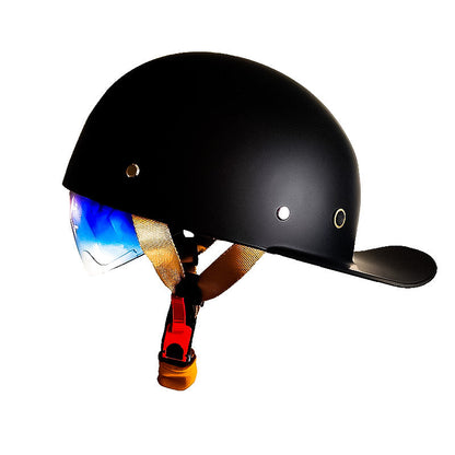 Men’s Motorcycle Helmet DOT Approved ABS Shell Lightweight 18