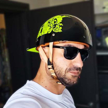 Men’s Motorcycle Helmet DOT Approved ABS Shell Lightweight 2