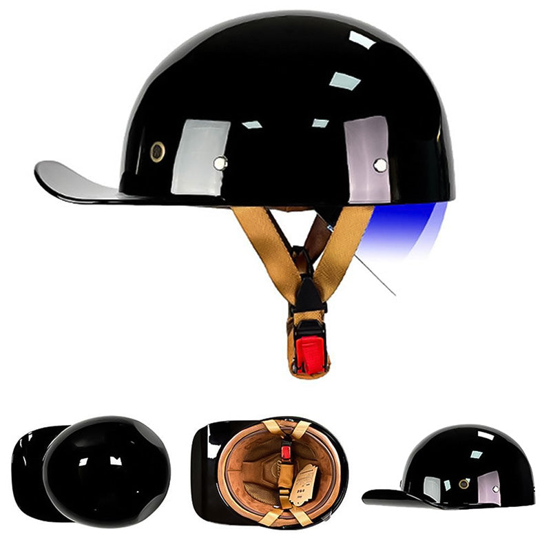 Men’s Motorcycle Helmet DOT Approved ABS Shell Lightweight 5