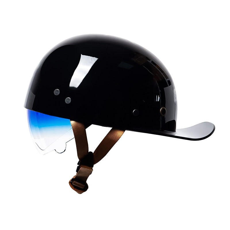 Men’s Motorcycle Helmet DOT Approved ABS Shell Lightweight 9