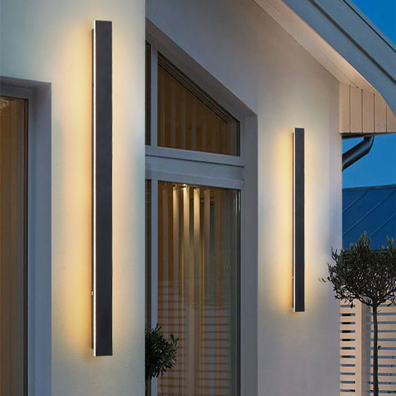 MetalGlow – Moderne LED-Wandleuchte für den Außenbereich 10