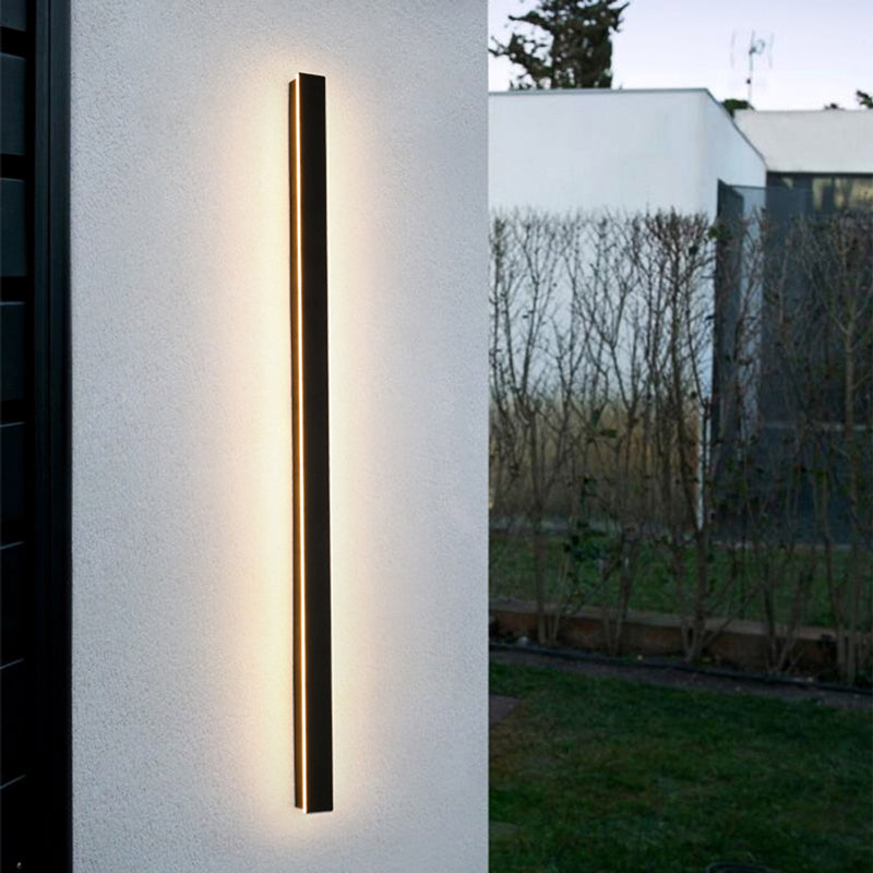 MetalGlow – Moderne LED-Wandleuchte für den Außenbereich 5
