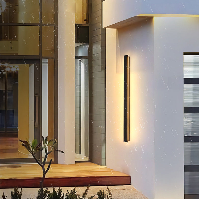 MetalGlow – Moderne LED-Wandleuchte für den Außenbereich 7
