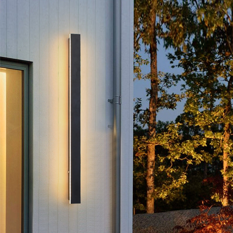 MetalGlow – Moderne LED-Wandleuchte für den Außenbereich 8