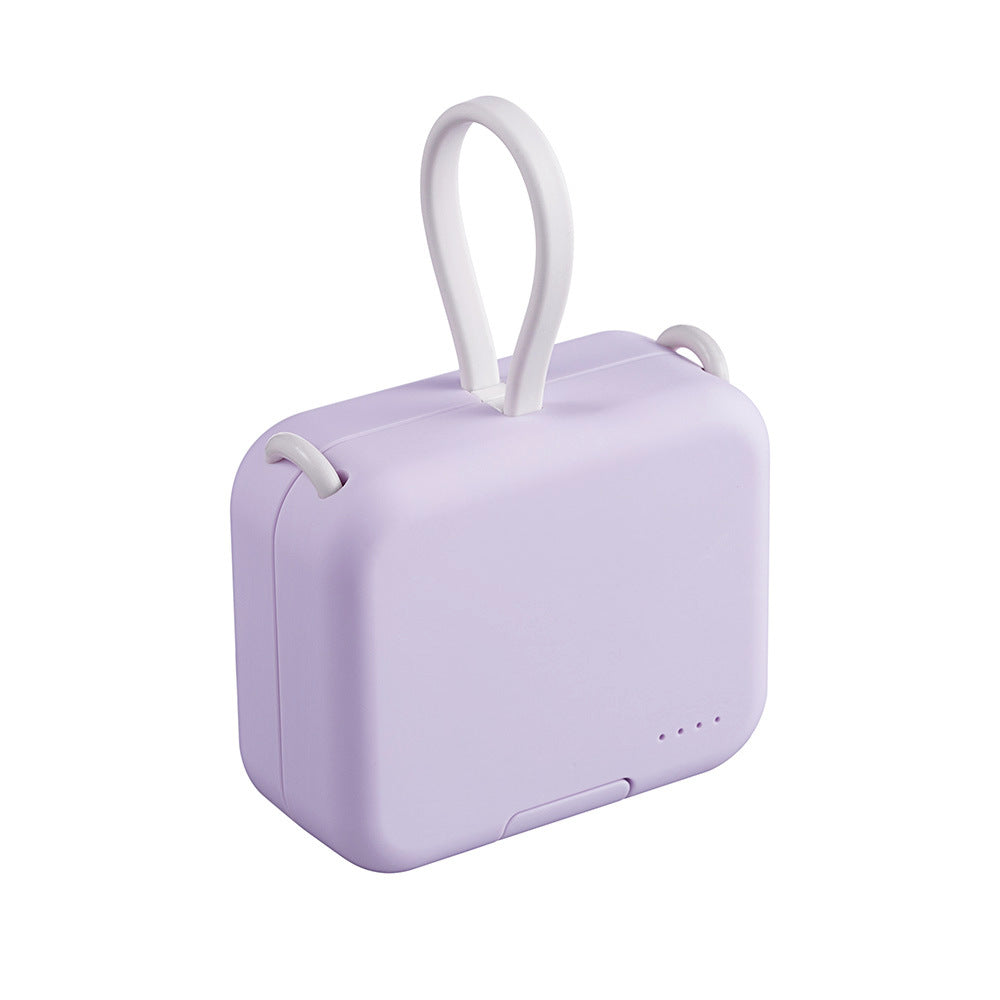 Mini Powerbank mit Handyhalterung – Tragbare 4000mAh Powerbank für iPhone und Android 6