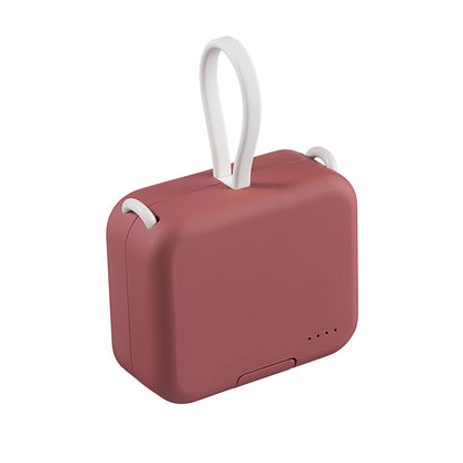 Mini Powerbank mit Handyhalterung – Tragbare 4000mAh Powerbank für iPhone und Android 7