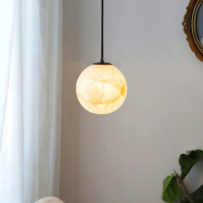 Minimalistische Marmor-Hängelampe 3