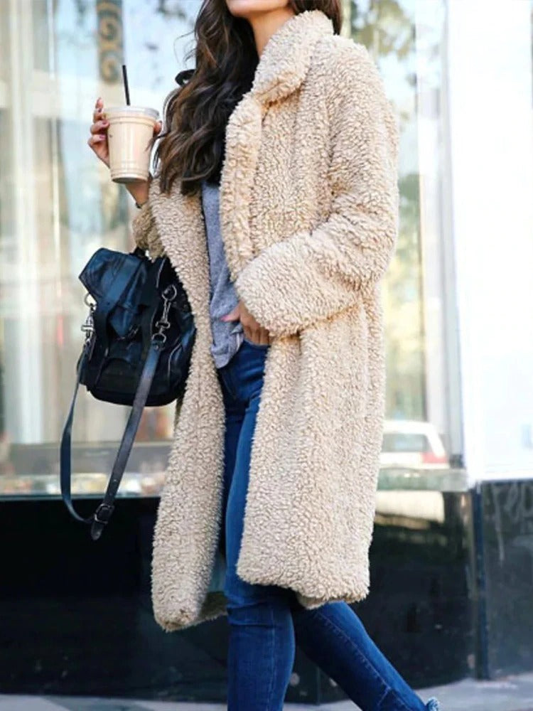 Miranda | Oversize Teddy Wintermantel für Damen – Gemütlich und Stylisch 1