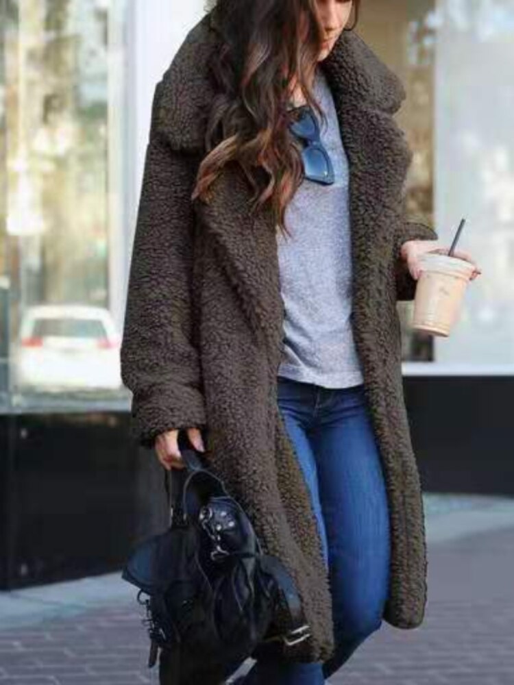 Miranda | Oversize Teddy Wintermantel für Damen – Gemütlich und Stylisch 3