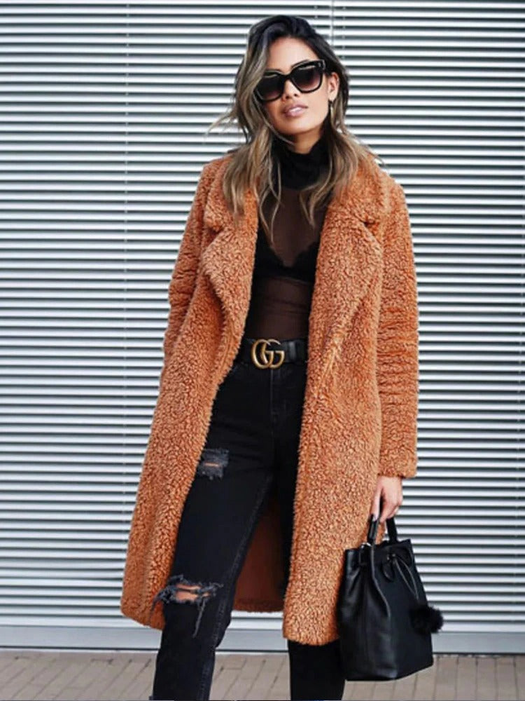 Miranda | Oversize Teddy Wintermantel für Damen – Gemütlich und Stylisch 7