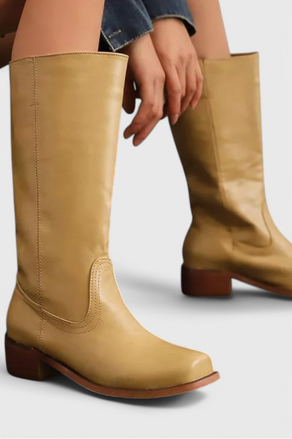 Mireille | Elegante bequeme kniehohe Stiefel für Damen 2
