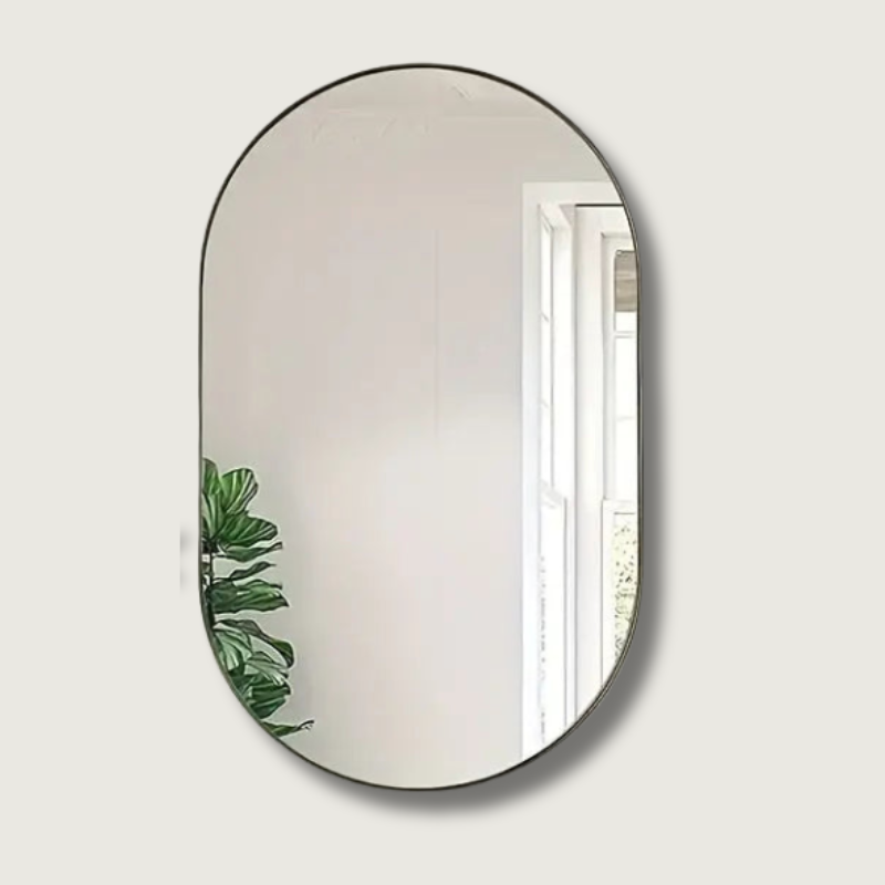 MirrorLuxe – Elegante ovale Spiegelung 1