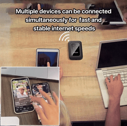 Mobiler WLAN Router 5G Kompakt Hohe Geschwindigkeit Für Unterwegs 5