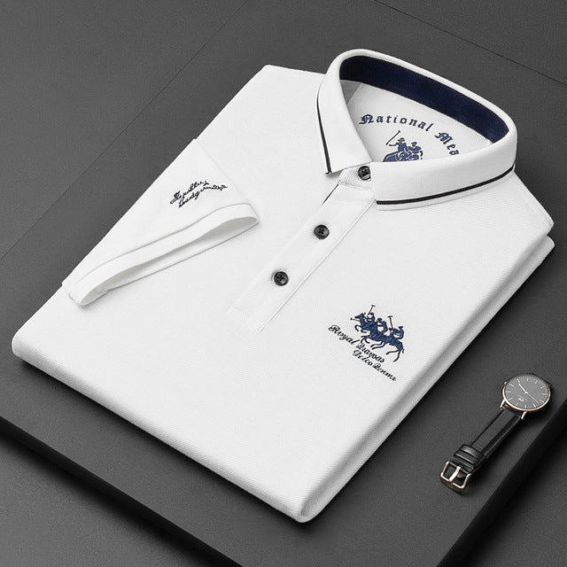Variant image for Herren Polo Shirt Schwarz Größe L Baumwollmischung-26