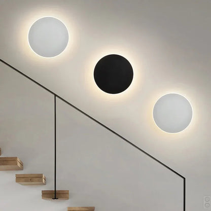 Modern Wall Light Circular LED Energy-Efficient Aluminium Sconce 1