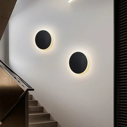 Modern Wall Light Circular LED Energy-Efficient Aluminium Sconce 3