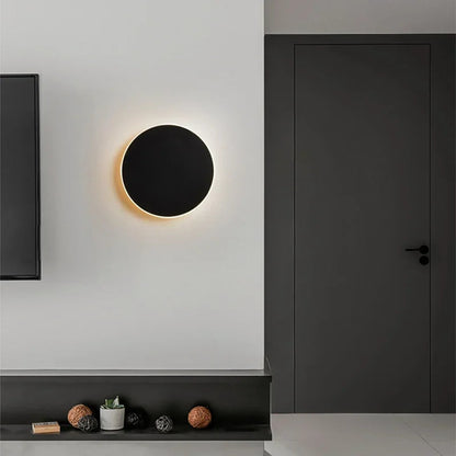 Modern Wall Light Circular LED Energy-Efficient Aluminium Sconce 4