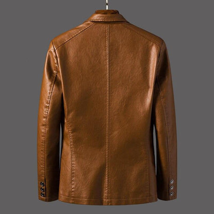 GentLook | Männlicher Blazer mit Modernem Schnitt aus Premiumleder
