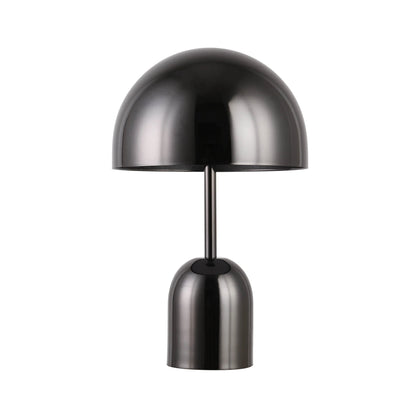 Moderne Dimmbare LED Tischlampe im Pilzdesign aus ABS und Stahl – Stilvolle Tischleuchte für Wohnräume und Büros 0