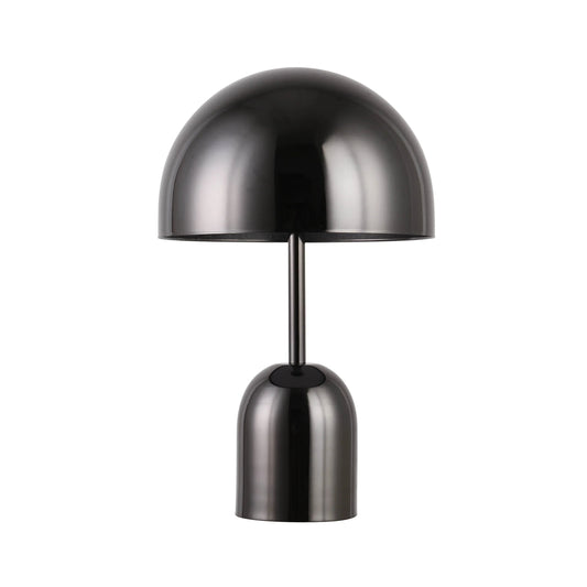 Moderne Dimmbare LED Tischlampe im Pilzdesign aus ABS und Stahl – Stilvolle Tischleuchte für Wohnräume und Büros 0