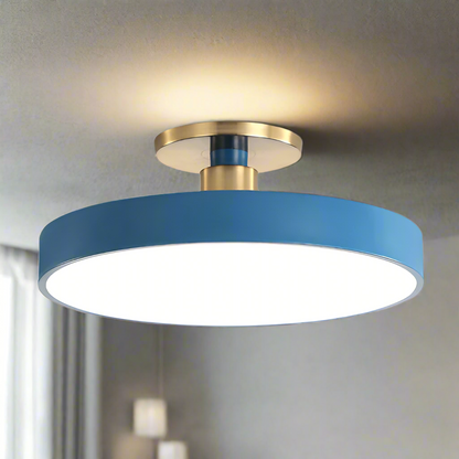 Moderne LED Deckenleuchte im Minimalistischen Design – Vielseitige Deckenlampe für Wohnzimmer und Schlafzimmer, 30-60 cm Durchmesser 1