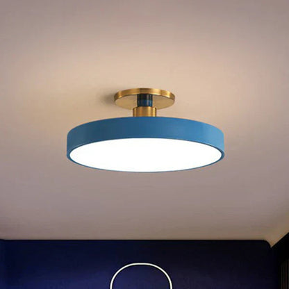 Moderne LED Deckenleuchte im Minimalistischen Design – Vielseitige Deckenlampe für Wohnzimmer und Schlafzimmer, 30-60 cm Durchmesser 2